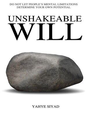 cover image of Unshakeable Will